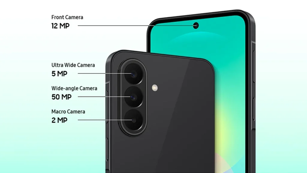 Samsung Galaxy A27 5G Camera setup