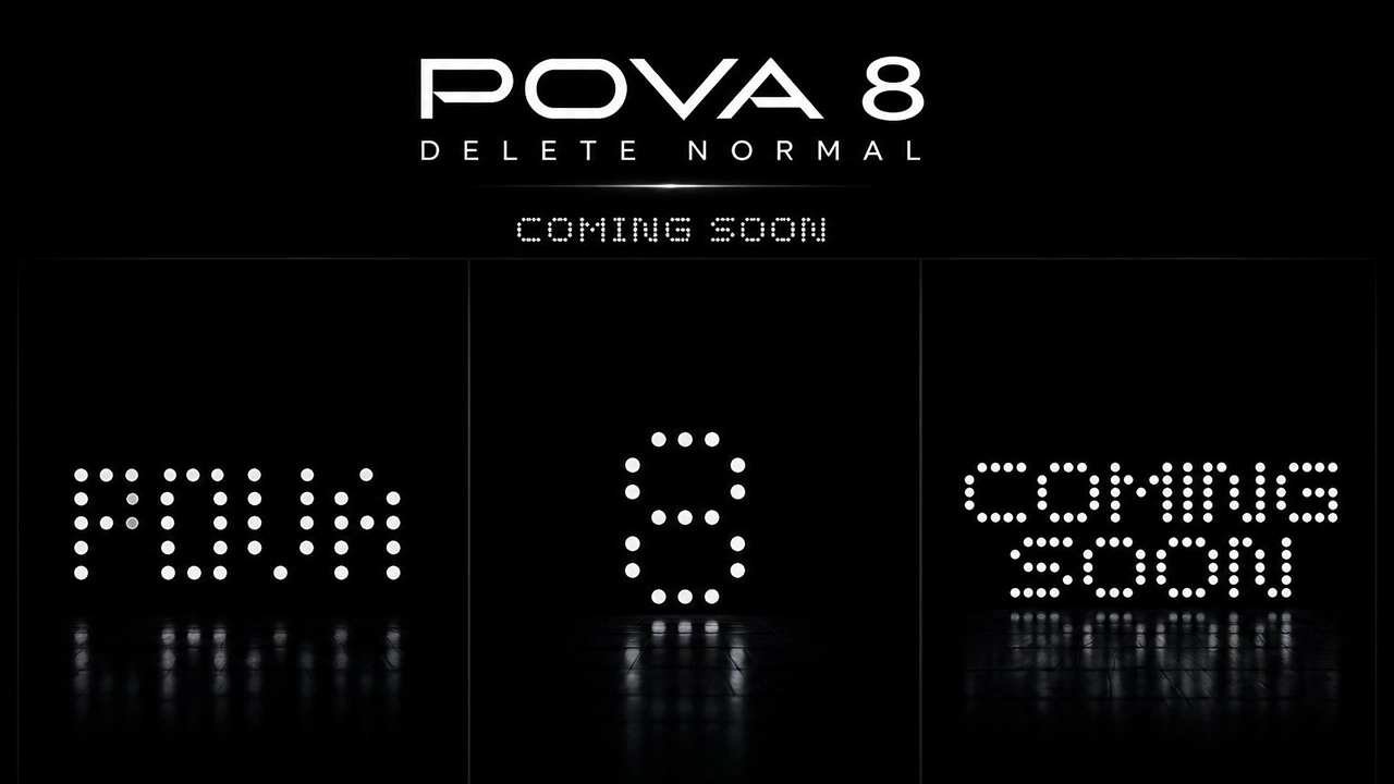 TECNO Pova 8 5G Officially Teased for India