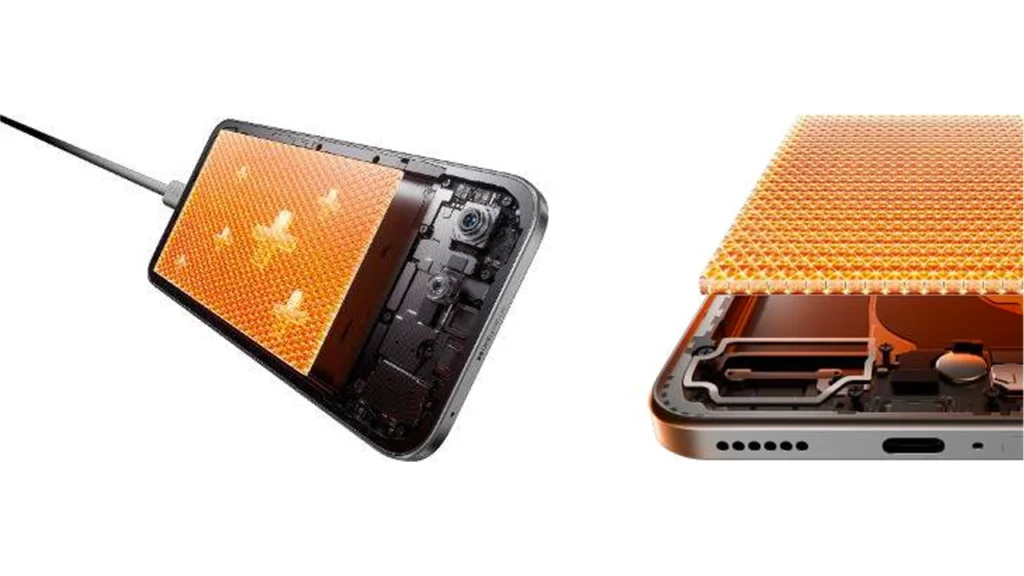 Tecno Pova 8 inner design and structure
