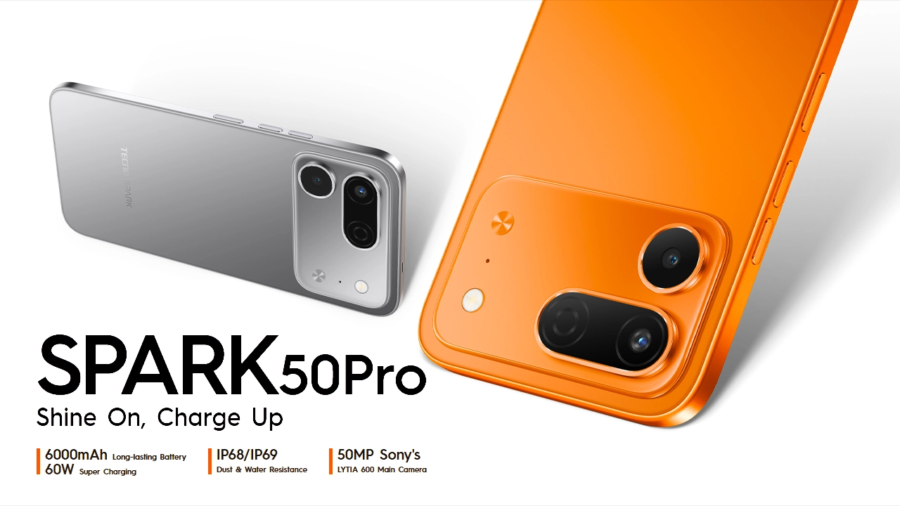 Tecno Spark 50 Pro with 6000mAh Battery and 6nm Processor Launched in Bangladesh