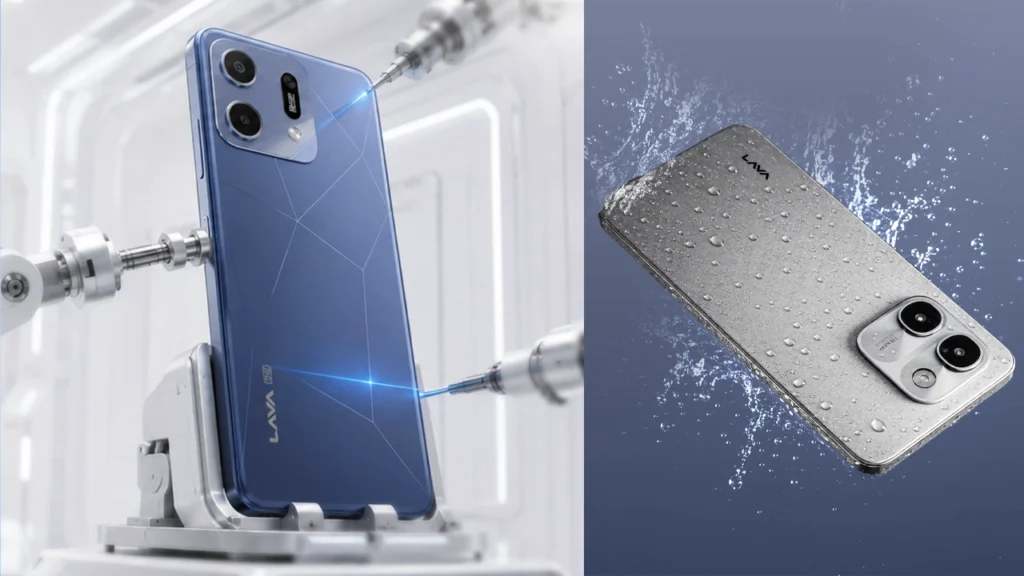 Lava Virat V1 5G stylish build and endurance feature