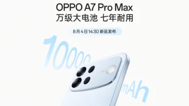 OPPO A7 Pro Max launching on August 4, color options confirmed