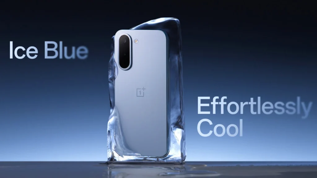 OnePlus N6x in Ice Blue