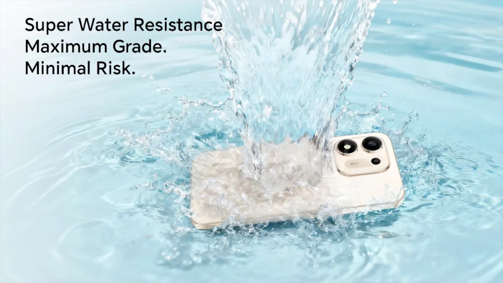 Super Water resistance at maximum grade