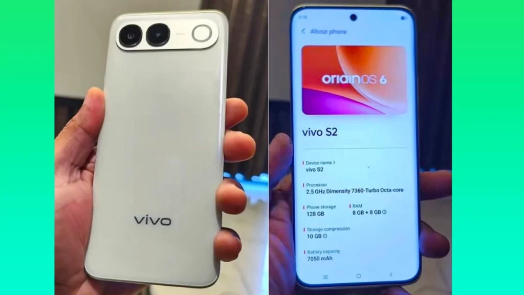 Vivo S2 key specs leaked