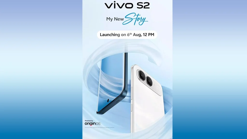 Vivo S2 official launch date teased along with design