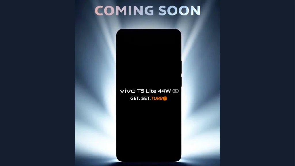 Vivo T5 Lite 5G launch teased in Flipkart