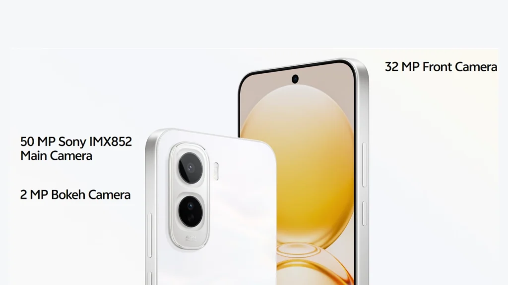 Vivo Y500 camera setup