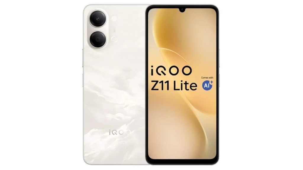 Vivo iQOO Z11 Lite design