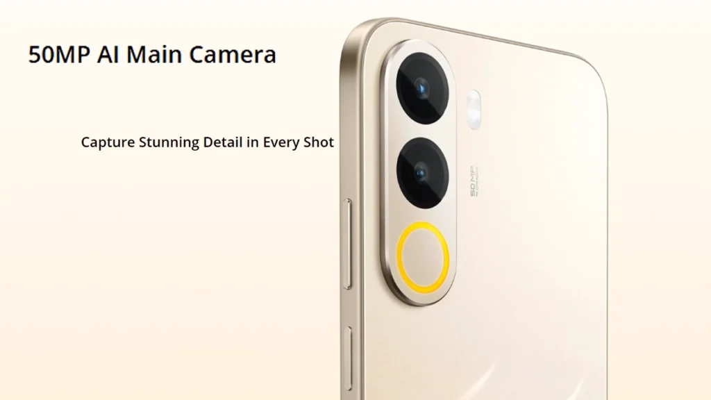 50MP AI dual rear camera setup