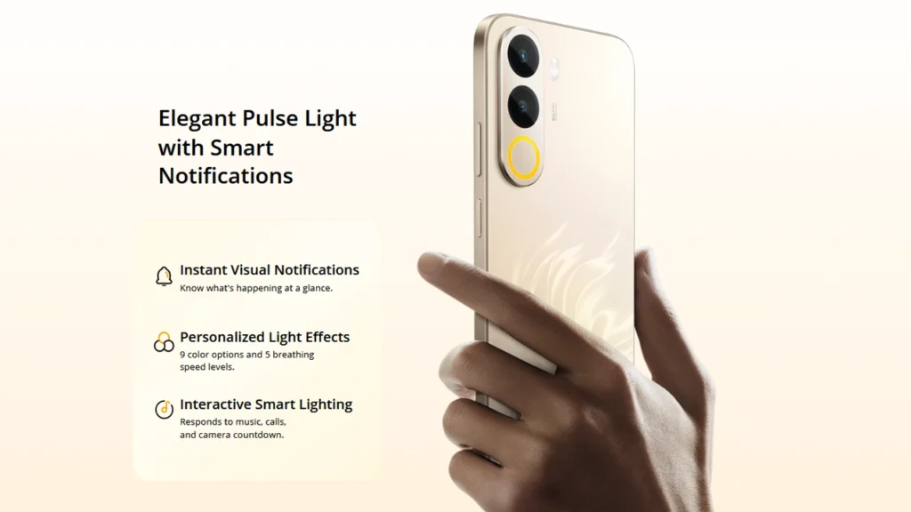 Elegant Pulse light with smart notifications