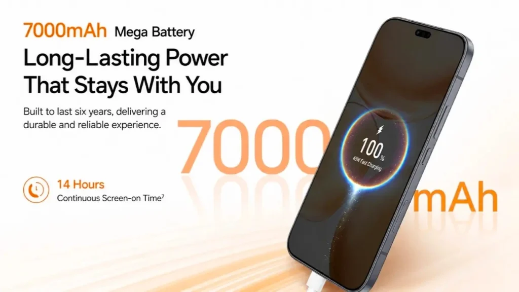 Honor Play 11 Pro 7,000mAh battery