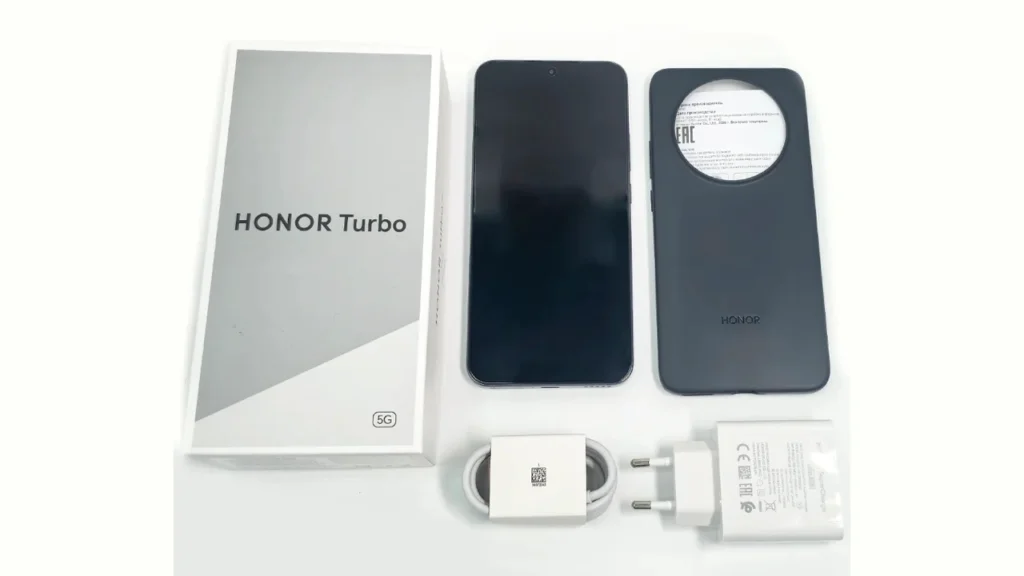 Honor Turbo 5G materials included in the box