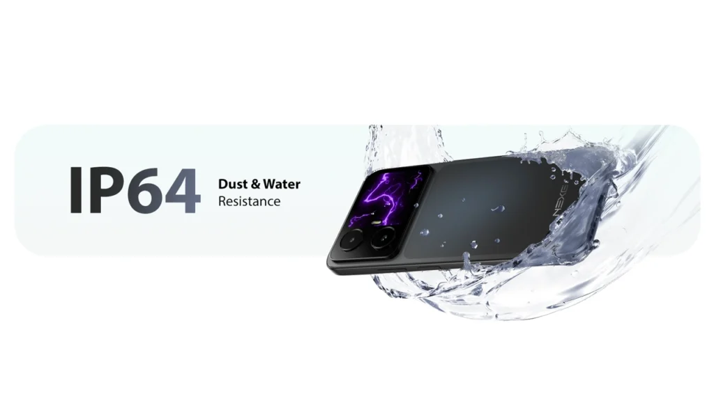 IP64 rating in the Walton NEXG N77 