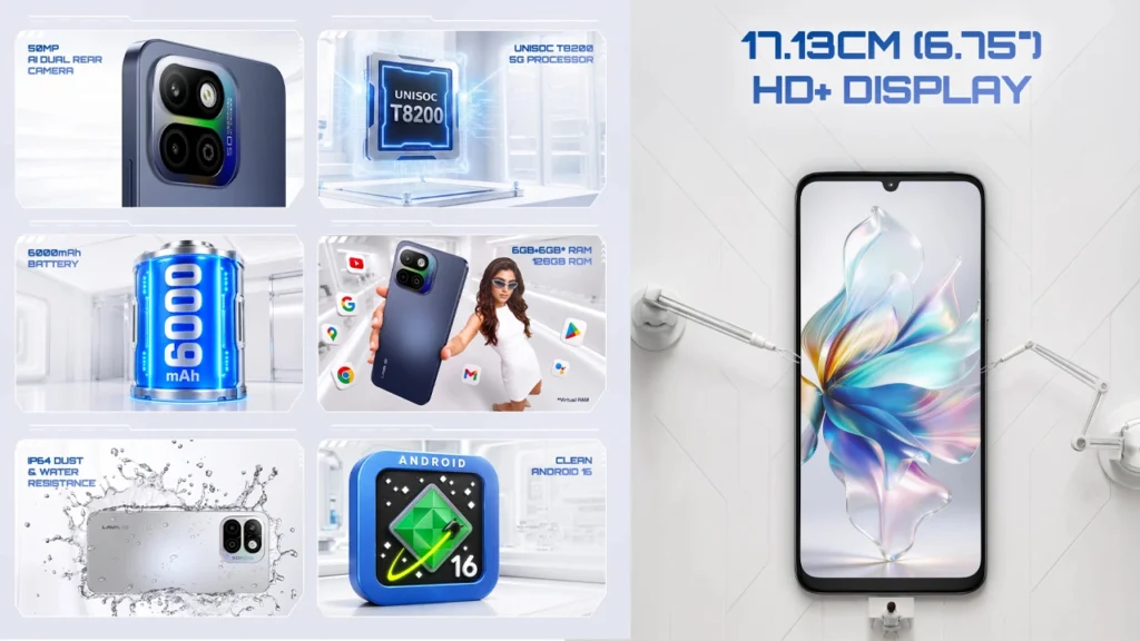 Lava Virat V1 Pro 5G promotional images confirmed key specs