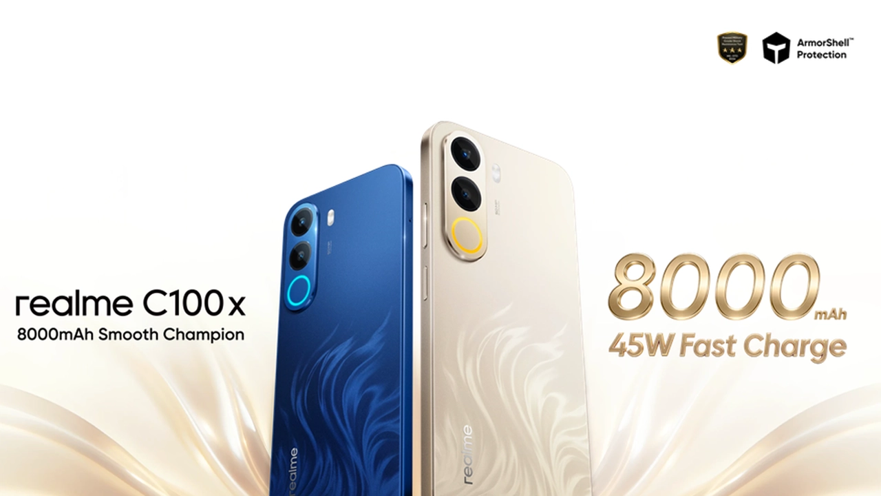 Realme C100x to arrive in Bangladesh on August 10 with an 8,000mAh battery, key specs confirmed