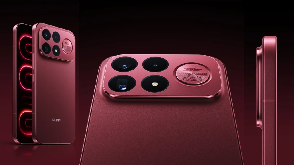 Redmi K100 Pro Max all angle view