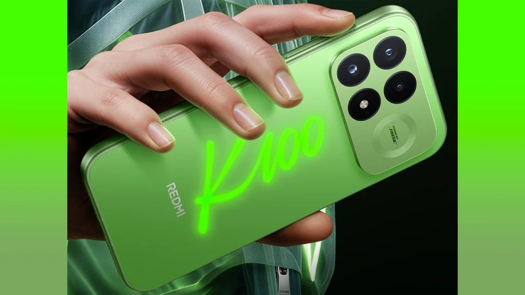 Redmi K100 Pro design