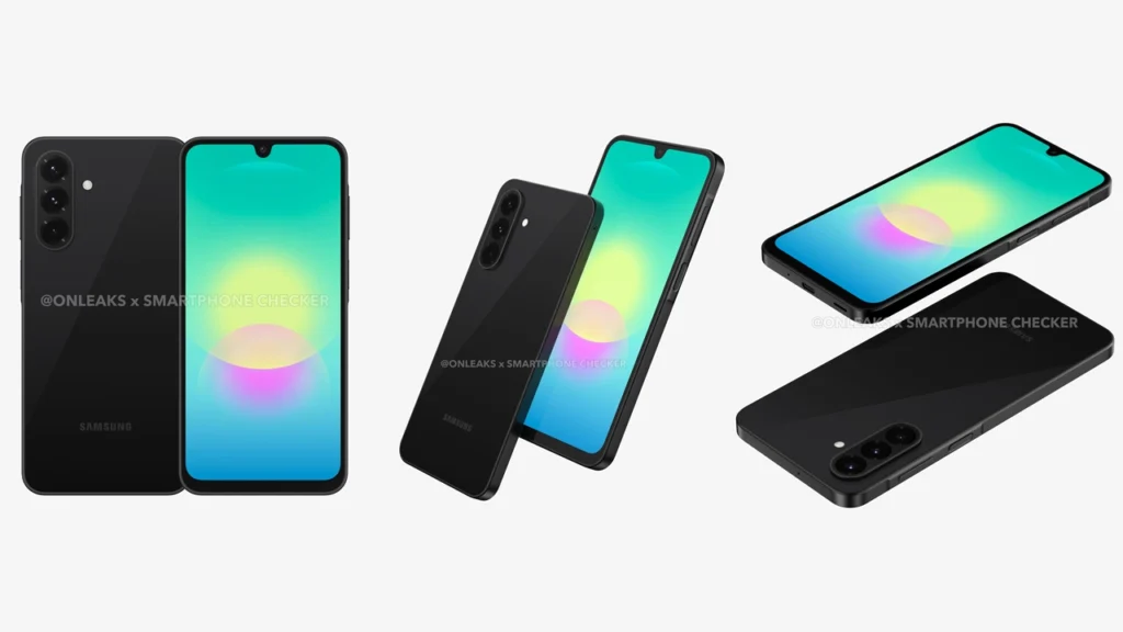 Samsung Galaxy A18 renders