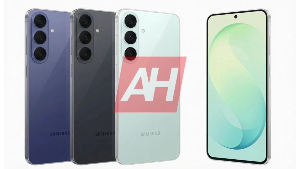 Samsung Galaxy S26 FE leaked render reveals three colors