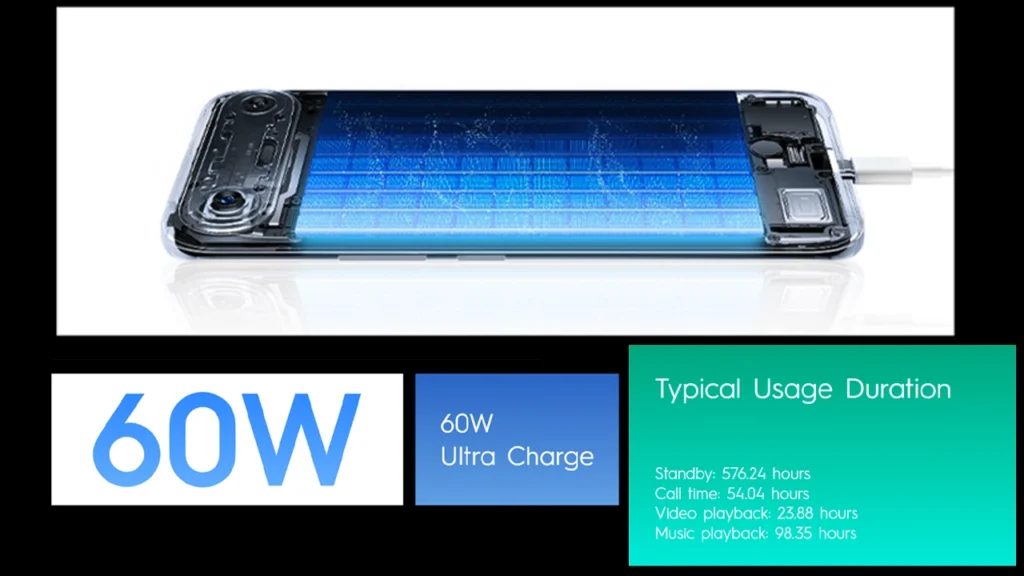 Tecno Camon Air battery and charging features