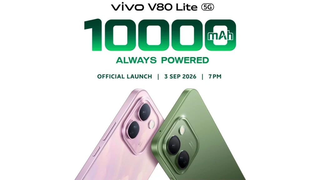 Vivo V80 Lite launch teased for September 3 in Malaysisa
