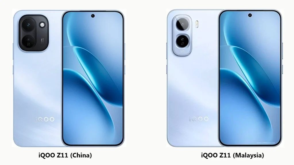 iQOO Z11 Chinese and Malaysian models