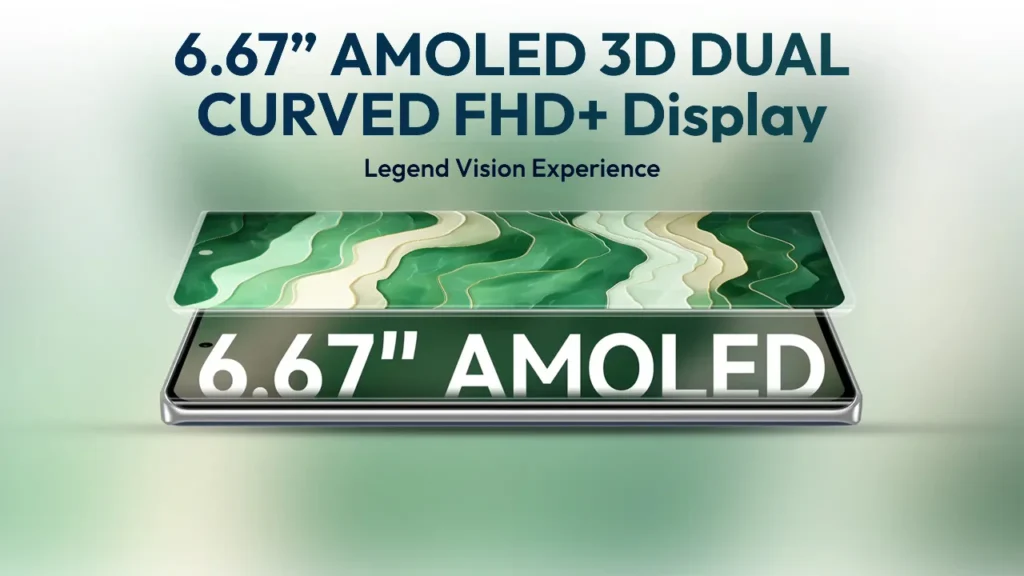 6.67-inch 120Hz AMOLED display in the Helio 110