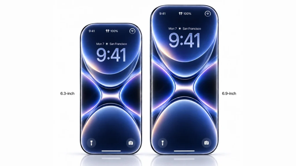 Apple iPhone 20 pro models rumored screen sizes