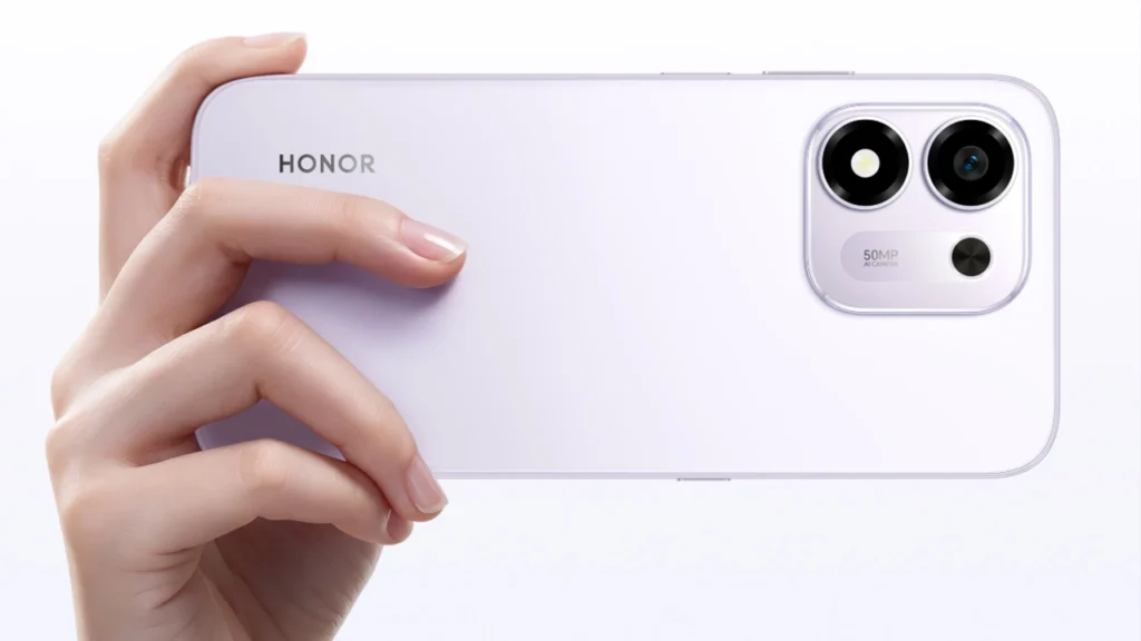 Honor Play 11 rear panel and camera setup