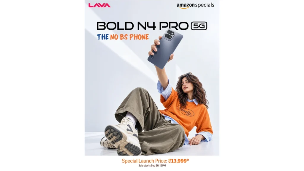 Lava Bold N4 Pro price and launch date in India