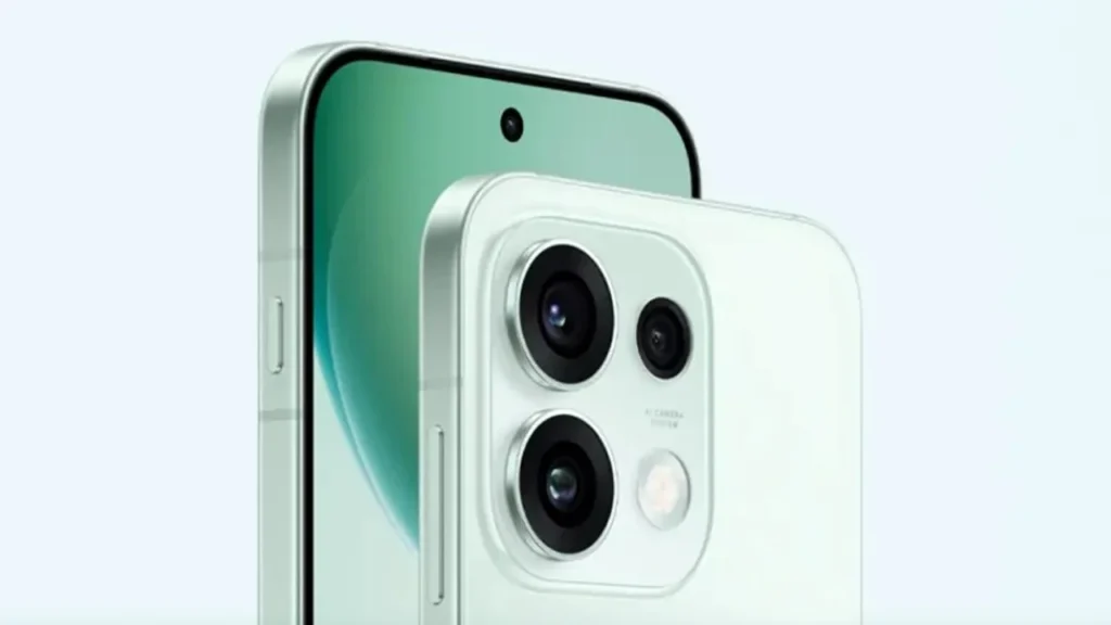 OPPO Reno 16t camera setup