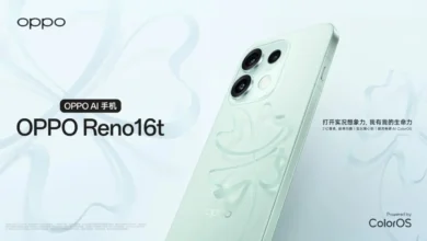 OPPO Reno 16t launched with a compact display, 200MP OIS main camera, IP68 and IP69K ratings