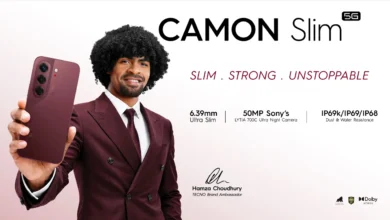 Tecno Camon Slim 5G launched in Bangladesh with 144Hz AMOLED and slim design