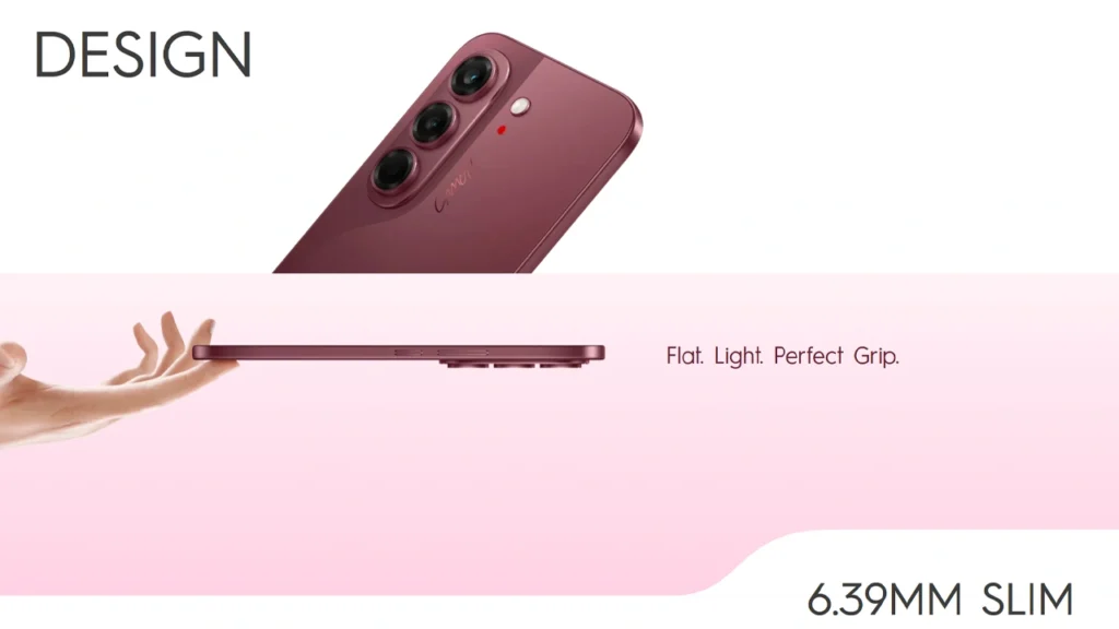 Tecno Camon Slim with stylish slim design