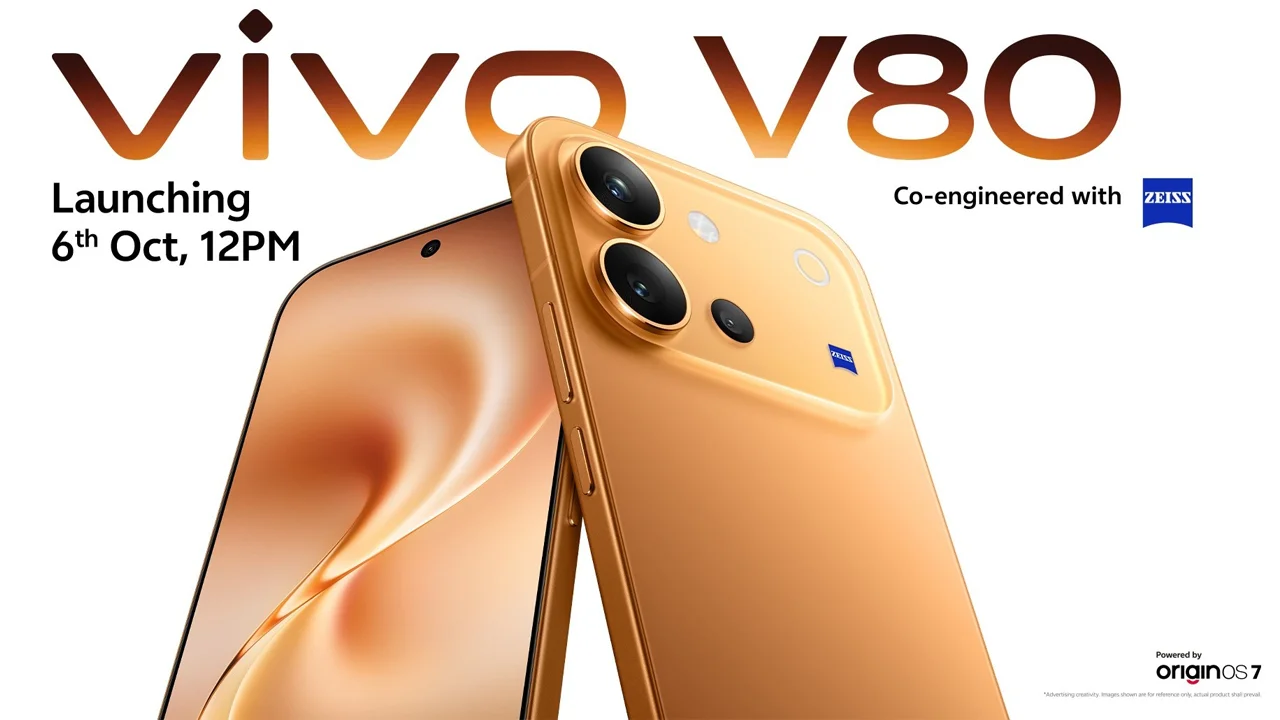 Vivo V80 launch date confirmed along with key specs and color options