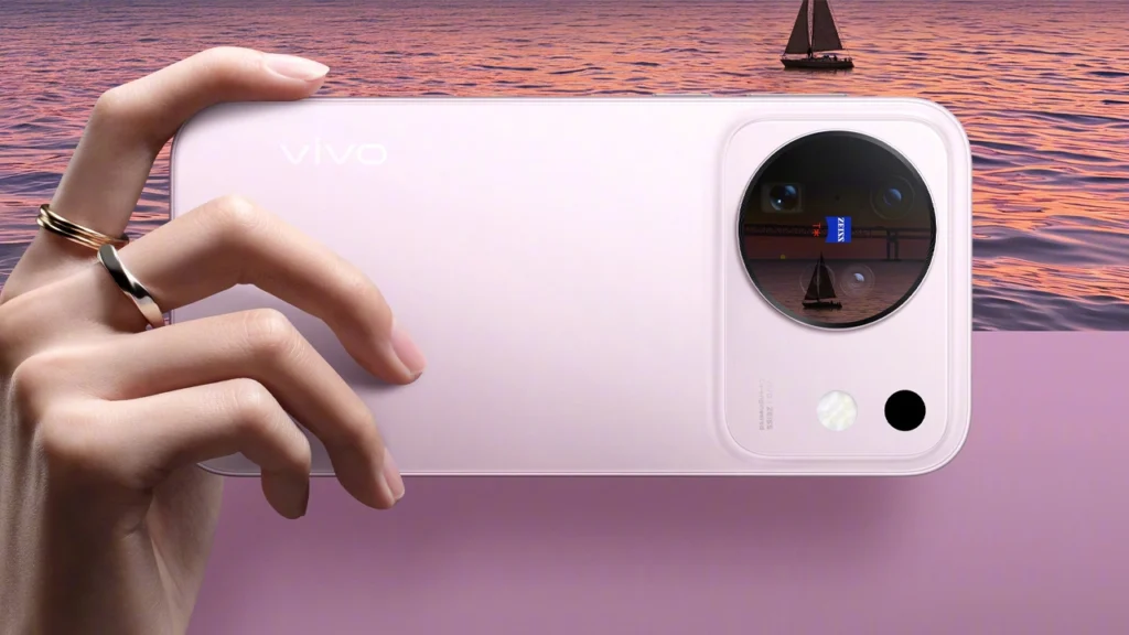 Vivo X500 light pink