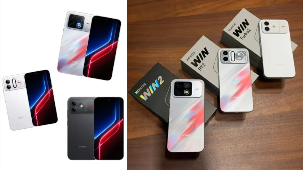 Honor Win2 series render and retail box live iamges