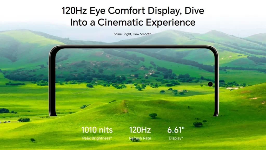 Honor X6e offers a 6.61-inch 120Hz Ultra Smooth Display