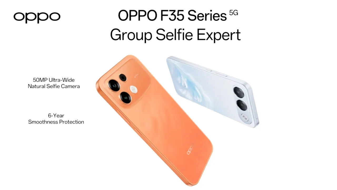OPPO F35 series launching on October 5, specs, design, price and offers leaked