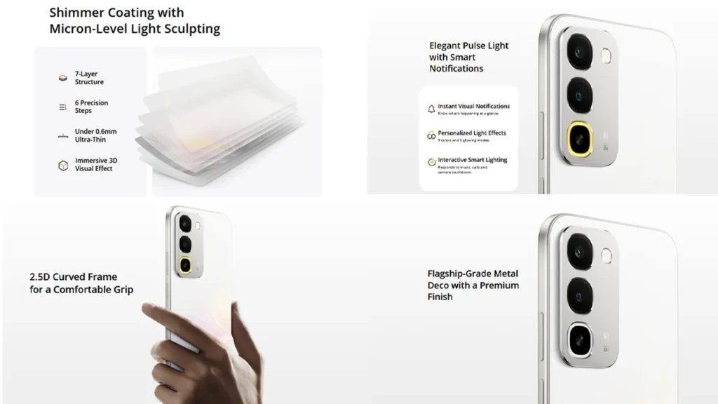 Realme C100 build and design