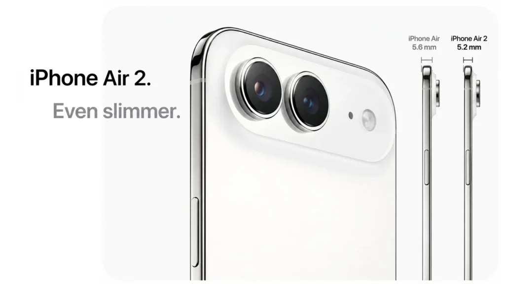 iPhone Air 2 will come with a ultra slim design